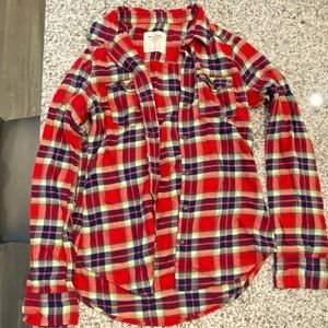 Abercrombie and Fitch Flannel long sleeve shirt